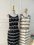 Spring Crochet Tank Tops With Skirts Sets